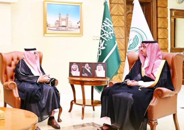استقبال الأمير سعود بن جلوي